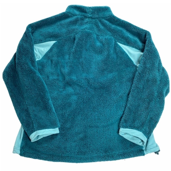 Browning Rare Pile Fleece Zip Jacket Teal Green - Picture 9 of 9